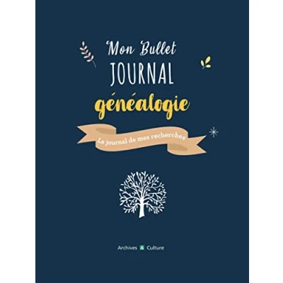 Afbeelding van Mon bullet journal généalogie