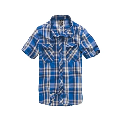 Afbeelding van Brandit Roadstar Overhemd, Heren, Maat: 3XL, Blue