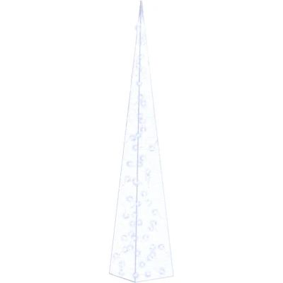 Afbeelding van Lichtkegel decoratief LED 120 cm acryl blauw