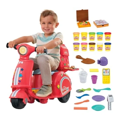 Image de Pâte à modeler Play Doh Mon scooter pizzas