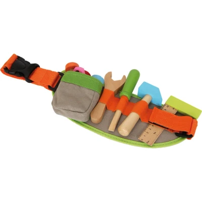 Afbeelding van Small Foot 4745 Verstelbare gereedschapsriem en kleurrijke houten accessoires, vanaf 3 jaar
