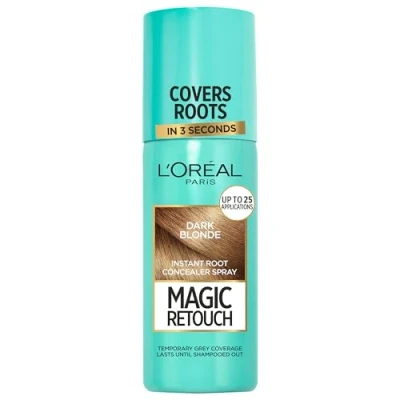 Afbeelding van Loreal Professionnel Magic Retouch Instant Root Concealer Spray 04 Dark Blonde (L)