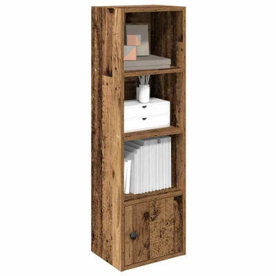 Afbeelding van vidaXL Boekenkast 31x24x102 cm bewerkt hout oud houtkleurig