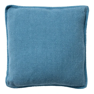 Afbeelding van Dutch Decor BOWIE Kussenhoes gewassen katoen 45x45 cm Provincial Blue blauw