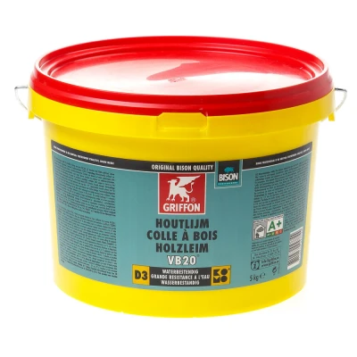 Afbeelding van Houtlijm Griffon D3 waterbestendig 5 kilogram
