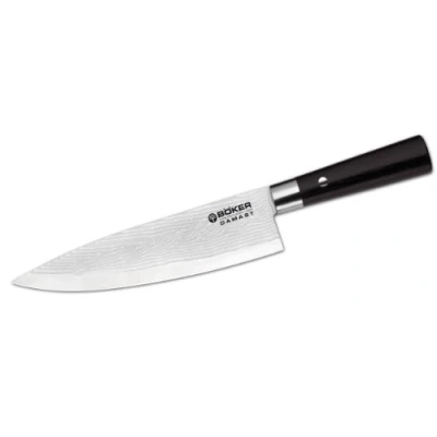 Afbeelding van Boker damast Black Koksmes 21cm Kern VG10 staal 37 lagen