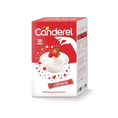 Afbeelding van Canderel Sucralose sticks Caloriearm Zoetstof 120 g