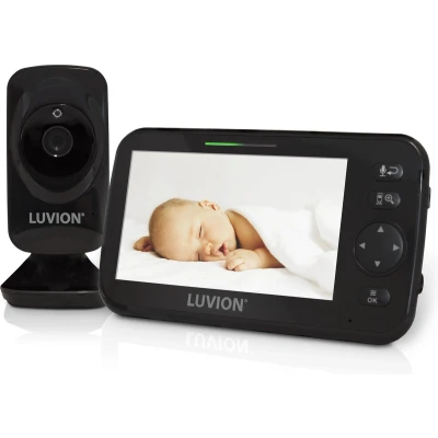 Afbeelding van Luvion Babyfoon Icon Deluxe Black Edition Set