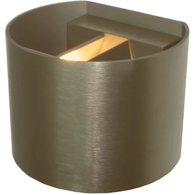Afbeelding van Artdelight Wandlamp Gyro B 13 cm metallic brons