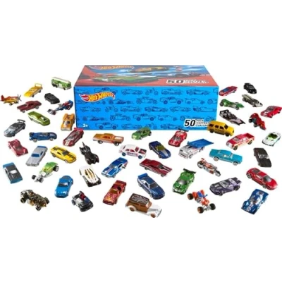 Image de Coffret 50 Voitures Hot Wheels Mattel