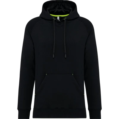 Afbeelding van PROACT Unisex Sweatshirt met capuchon PA382 Black
