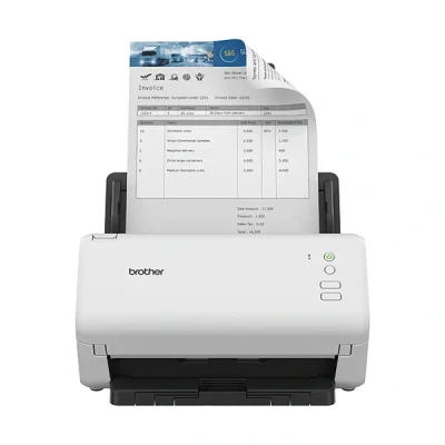 Image de Brother ADS 4100 Scanner de documents CIS Double Recto verso A4 600 dpi x jusqu&#039;à 35 ppm (mono) / (couleur) Chargeur automatique (60 feuilles) 5250 pages par jour USB 3.0 2.0 (Host)