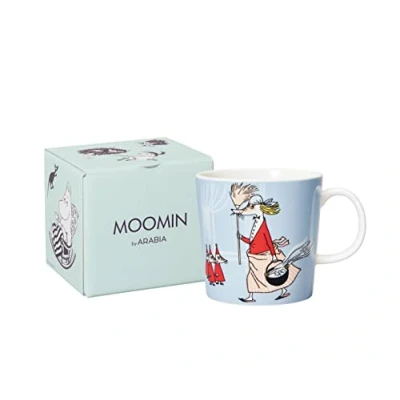 Afbeelding van Arabia Mok met Mumin design, verzamelbeker, 0,3 l, keramiek, Moomin by Arabia, Madame La Filigonde, 1065641