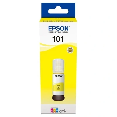 Image de Epson 101 70 ml jaune original réservoir d&#039;encre pour L4260, L4266, L6190, L6260, L6270, L6276, L6290; EcoTank L14150; ITS L4150