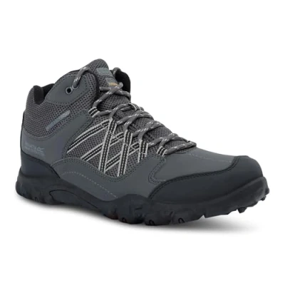 Afbeelding van Regatta Edgepoint Wandelschoenen, Walking Shoe, heren, Graniet.