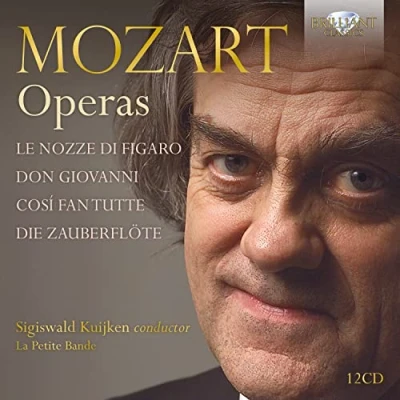 Afbeelding van La Petite Bande, Sigiswald Kuijken Mozart Operas (12 CD)