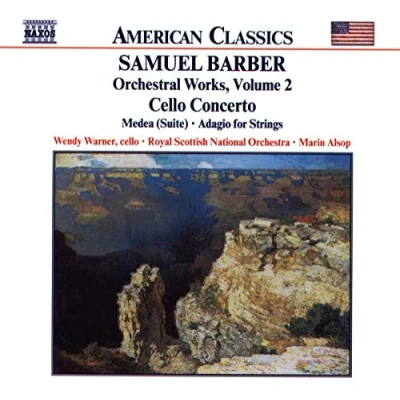 Afbeelding van Wendy Warner, Royal Scottish National Orchestra, Marin Alsop Barber: Orchestral Works, Volume 2 (CD)