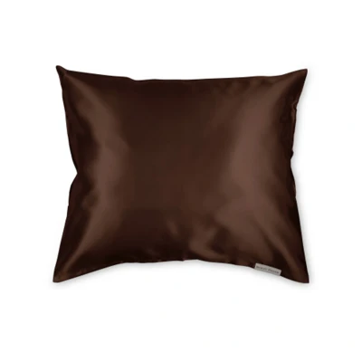 Afbeelding van Beauty Pillow Kussensloop Chocolate Brown 60x70 Haibu by Kapperskorting.com