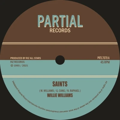 Afbeelding van Willie Williams Saints (7&quot; Vinyl Single)