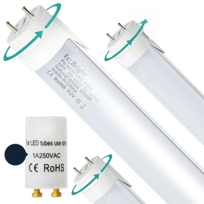 Afbeelding van Voordeelpak led TL 120cm 840 naturel wit Pro, 25W vervangt (2x18W) 58W TL, CE, RoHs, TÜV gecertificeerd, hoge lichtopbrengst