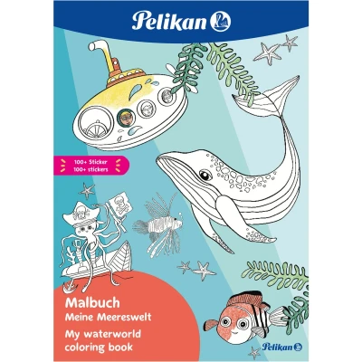 Afbeelding van Pelikan 102018 kleurplaat en kleurboek Kleurboek/ album