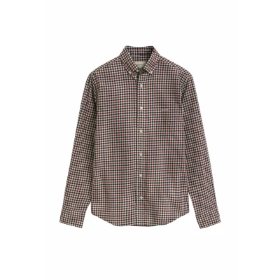 Afbeelding van GANT Regular FIT Gingham Overhemd, Heren, Maat: XXL, Plumped red