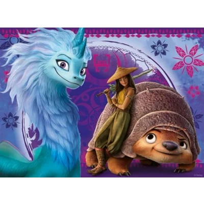 Afbeelding van Ravensburger puzzel Disney Raya and the last Dragon Legpuzzel 100 stukjes