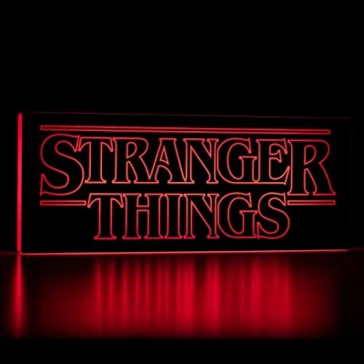 Image de Lampe Stranger Things Logo