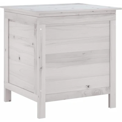 Afbeelding van Tuinbox 99X49,5X58,5 cm Massief Vurenhout Antracietkleurig 50 x 49 56.5 / Wit