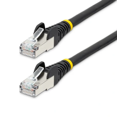 Afbeelding van UTP Category 6 Rigid Network Cable Startech NLBK 10M CAT6A PATCH