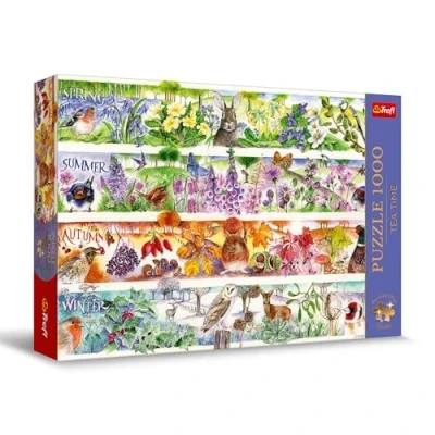 Afbeelding van Trefl Puzzle Premium Plus 1000 Die 4 Jahreszeiten (1000 onderdelen)