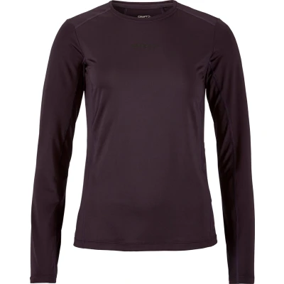 Afbeelding van Craft LAUF ADV Essence Longsleeve, Dames, Maat: Large, Dk plum