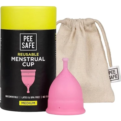 Afbeelding van Menstruatiecup Medium Hoge Kwaliteit Herbruikbare Menstruatie Cup Period