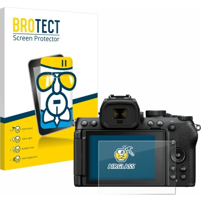 Afbeelding van BROTECT Screenprotector voor Nikon Z50 II Folie Beschermfolie Beschermglas transparant