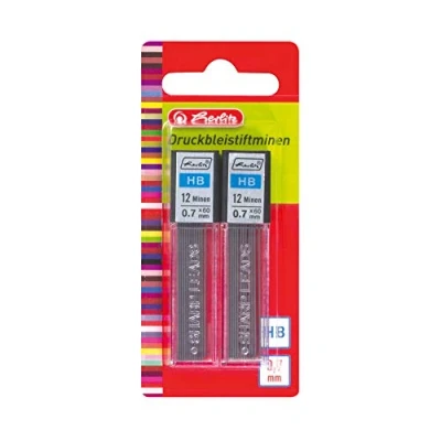 Afbeelding van Herlitz vulpotloodstiften dikte van de stift: 0.7 mm 24st.