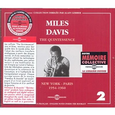 Afbeelding van Miles Davis The Quintessence Vol. 2 (New York Paris 1954 1960) (2 CD)