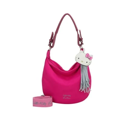 Afbeelding van Fritzi aus Preußen Schoudertas Sky Hobo Bag Pink Roze