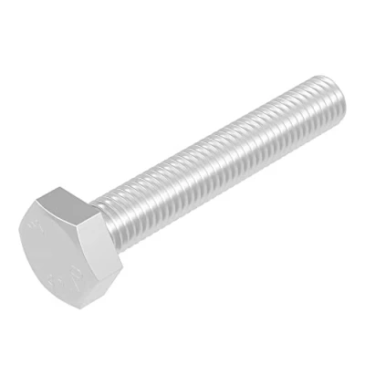Afbeelding van SECCARO Set van 20 zeskantschroeven M10 x 60 mm roestvrij staal V2A VA A2 DIN 933 ISO 4017 zeskant buitenzeskant
