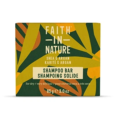 Afbeelding van Faith In Nature Shea &amp; Argan Shampoobar 85GR