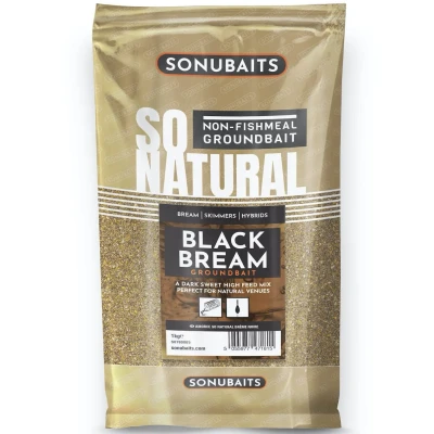 Afbeelding van Sonubaits So Natural Groundbait Black Bream 1kg