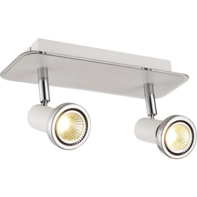 Afbeelding van Fantasia Xzibit Spot Inclusief Driver 2Xgu10 5W Wit/Chroom