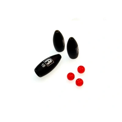 Afbeelding van Rozemeijer Bullet Weights Beads (3 pcs set) Maat : 5g diameter 6mm