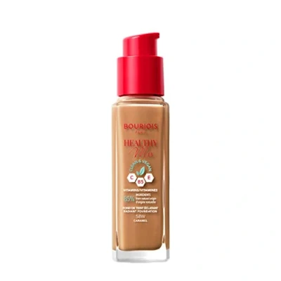 Afbeelding van 1+1 gratis: Bourjois Paris Healthy Mix Clean Foundation 058 Caramel 30 ml