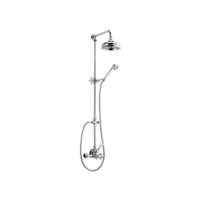 Afbeelding van Huber Croisette Douchecombinatie 15cm Brons 590.CS01H.BA