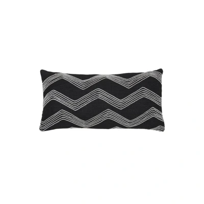 Afbeelding van Light &amp; Living Kussen MACKEY 60x30cm Zwart
