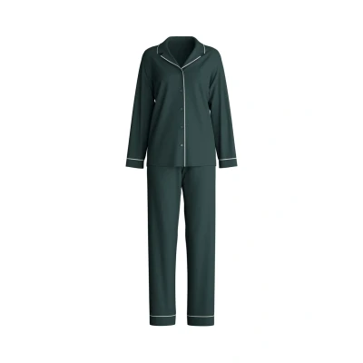 Afbeelding van Calida SET Lovers Pyjama, Dames, Maat: 48/50, Deep emerald green