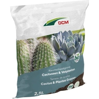 Afbeelding van Potgrond Cactussen &amp; Vetplanten (2,5 ltr)