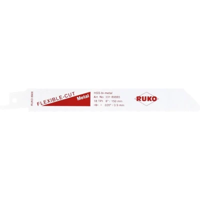 Afbeelding van Reciprozaagblad RUKO 8908 HSS bimetaal 33189085