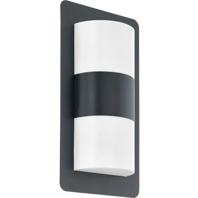Afbeelding van EGLO LED buitenwandlamp Cistierna zwart