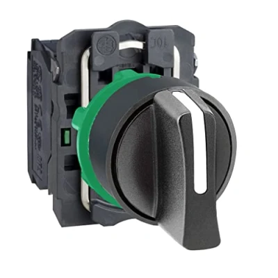 Afbeelding van Schneider Electric XB5AD33 Harmony Keuzetoets Draaischakelaar Zwart 3 x 45 Draai ontgrendeling 1 stuk(s)